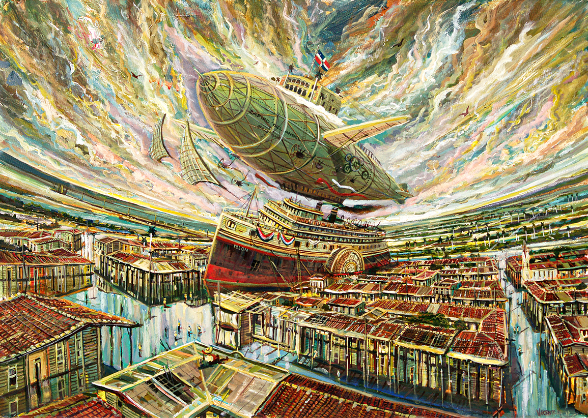 Columbus Journey <br>
<i>(Camino de Coln)</i> by Vicente Hernndez