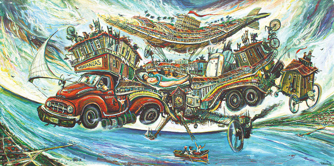 Journey Without Return Ticket<br>
<i>(Viaje sin Boleto de Retorno)</i> by Vicente Hernndez