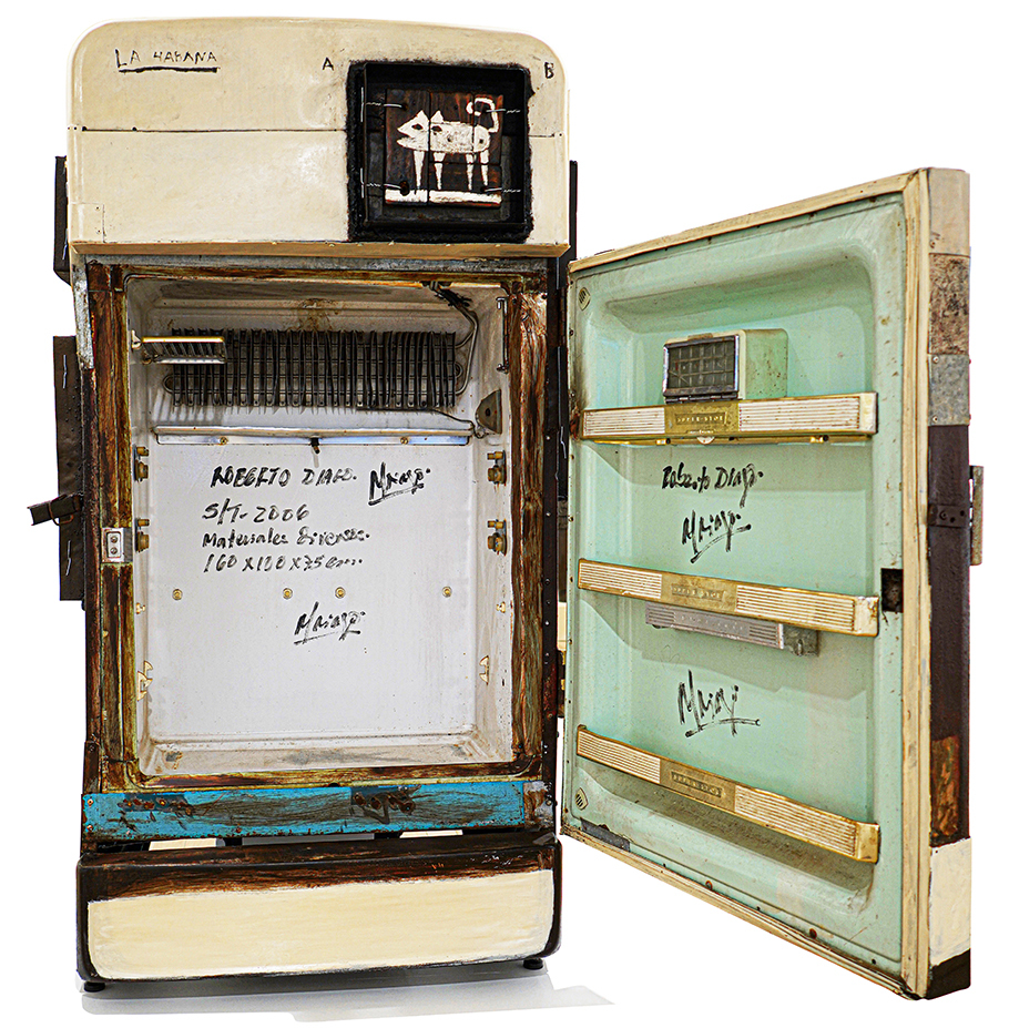 Refrigerator<br>
<i>(Refrigerador)</i>  by Juan Roberto Diago