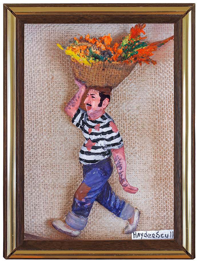 The Flower Salesman 
<br> <i>(El Florero)</i> by Hermanas Scull