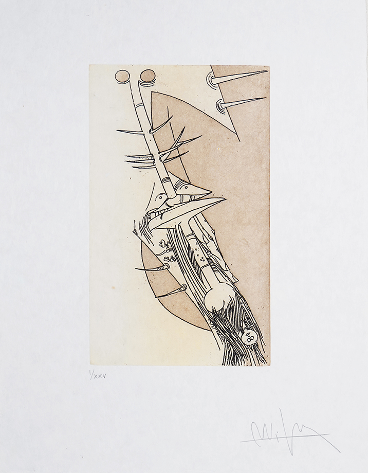 Apostroph' Apocalypse #6630 [Series I of XXV]<br> by Wifredo Lam (Lithographs)
