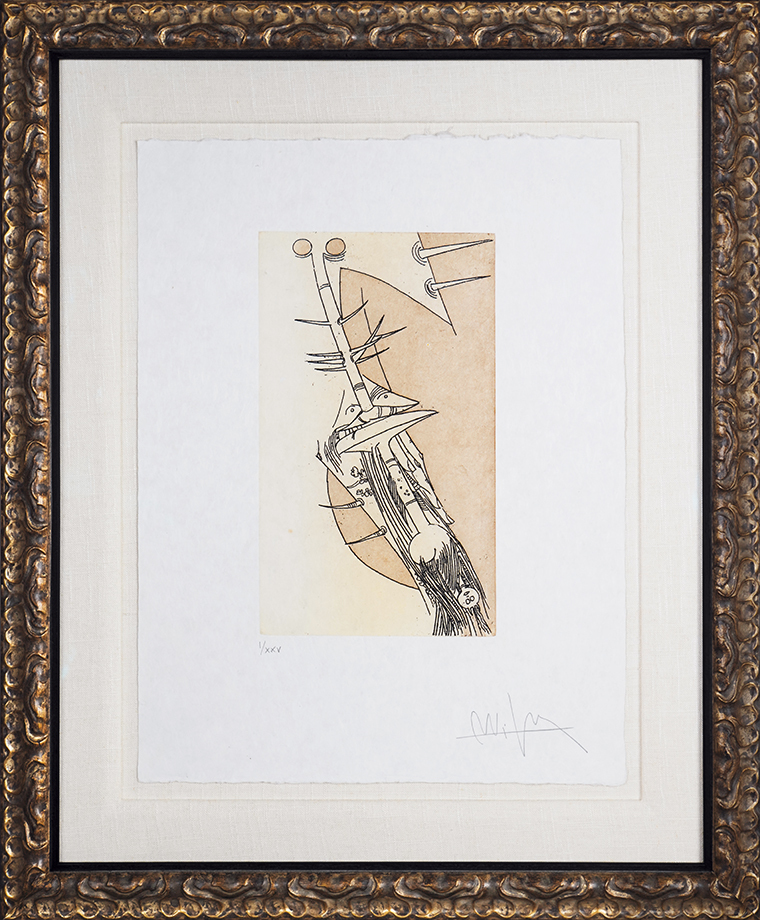 Apostroph' Apocalypse #6630 [Series I of XXV]<br> by Wifredo Lam (Lithographs)