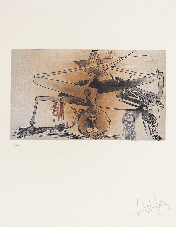 Apostroph' Apocalypse #6622 [Series I of XXV]<br> by Wifredo Lam (Lithographs)
