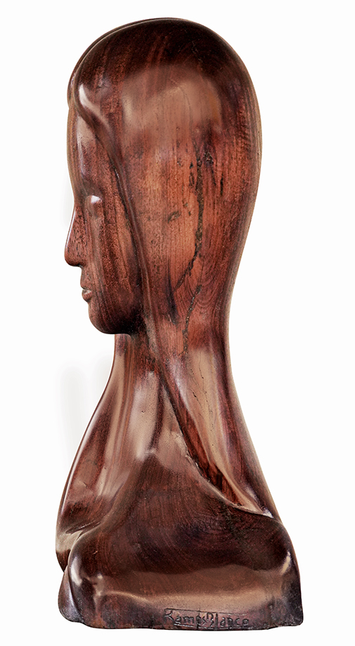 Bust of a Young Woman<br>
<i>(Busto de Una Joven)</i>  by Teodoro Ramos Blanco