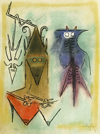 Cuban Art Wifredo Lam (Lithographs) 03011