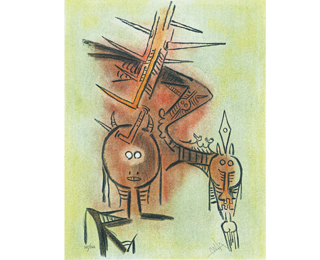 Cuban Art Wifredo Lam (Lithographs) 03338