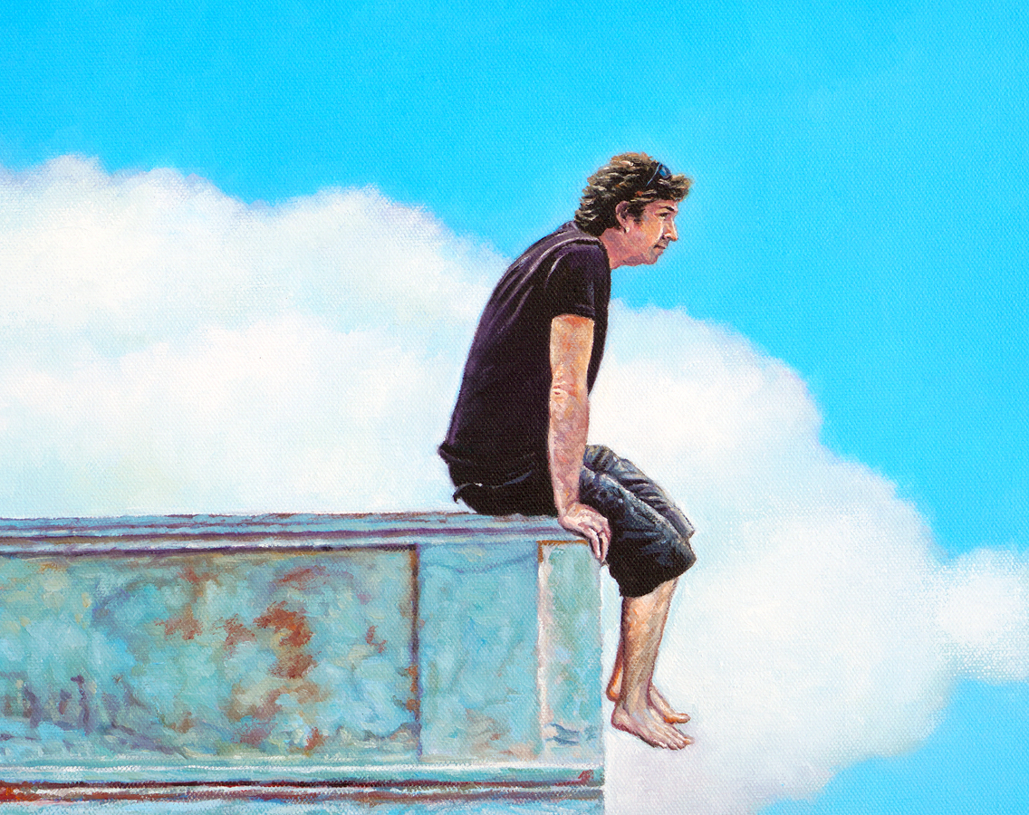 A detail image of Sandro de la Rosa's <i>Dream, Not So Quiet</i>. 