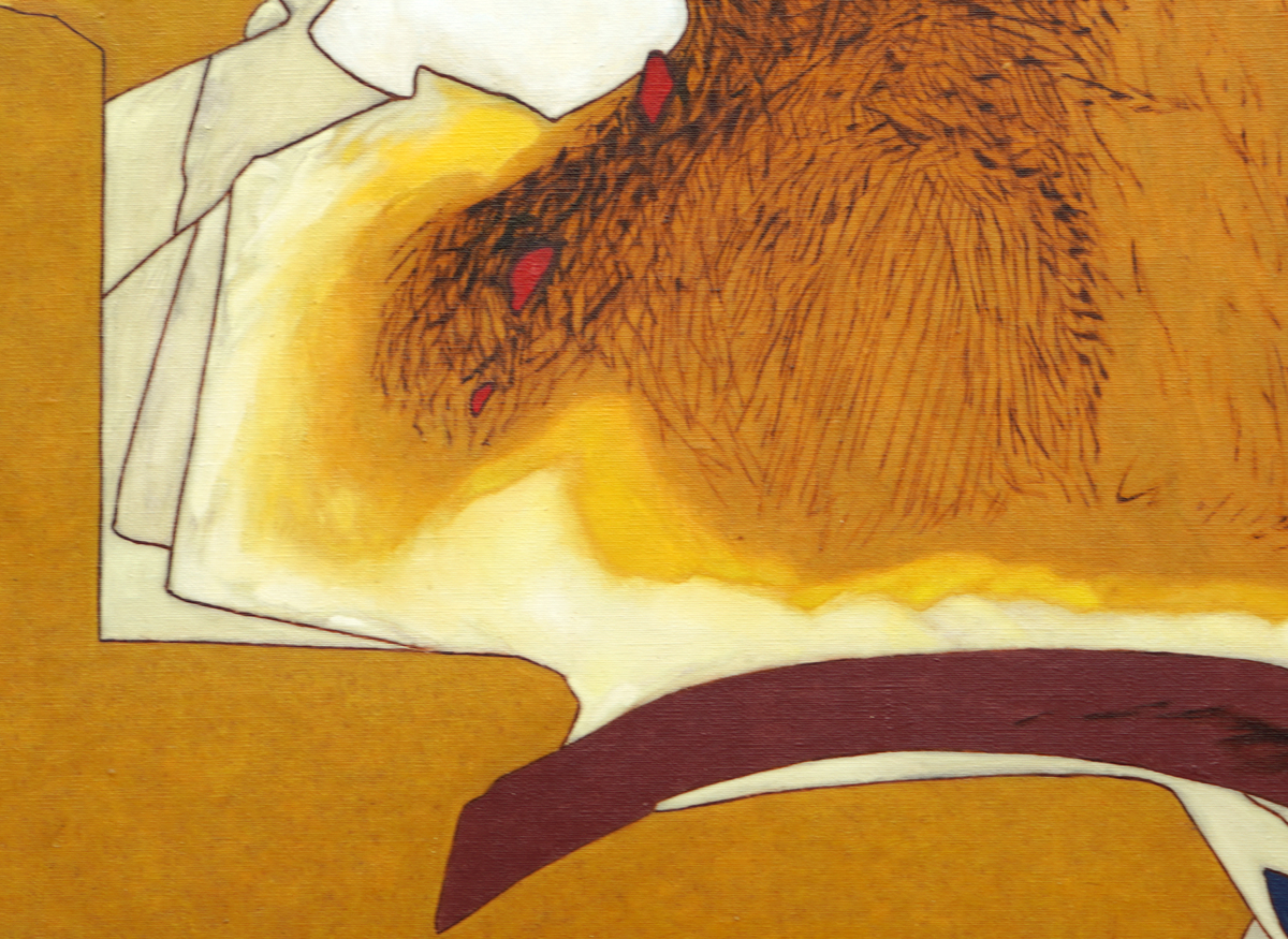 A detail image of Hugo Consuegra's <i>Some Other Day, Perhaps</i> (1975).<br></br><br></br><br></br><br></br>