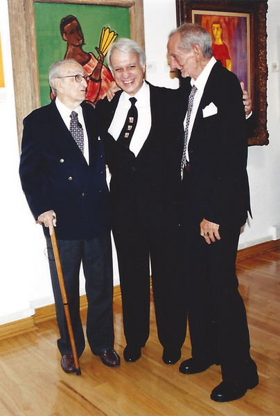 Cundo Berm�dez, Ram�n Cernuda and Jos� Mijares gathered during this special tribute.