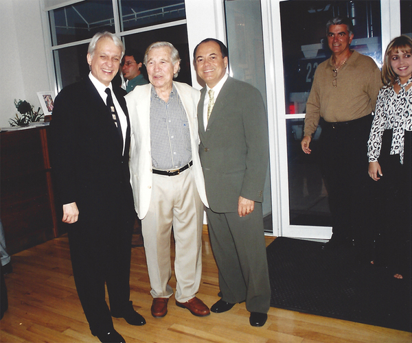 Ramn Cernuda with our dearly departed friends, Mario Amiguet, and Jorge Pupo - longtime friends and collectors of Cundo's artwork.