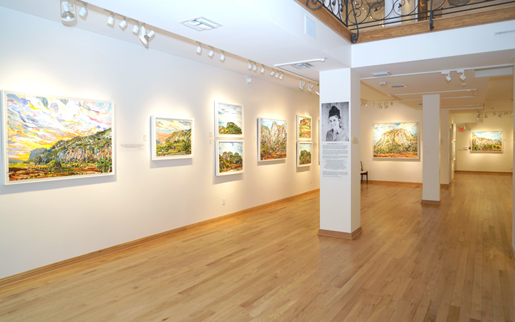 A VIEW OF <I>LILIAN GARCIA-ROIG MADE IN CUBA</I>,<BR> THE ARTIST'S SOLO EXHIBITION IN 2018. 