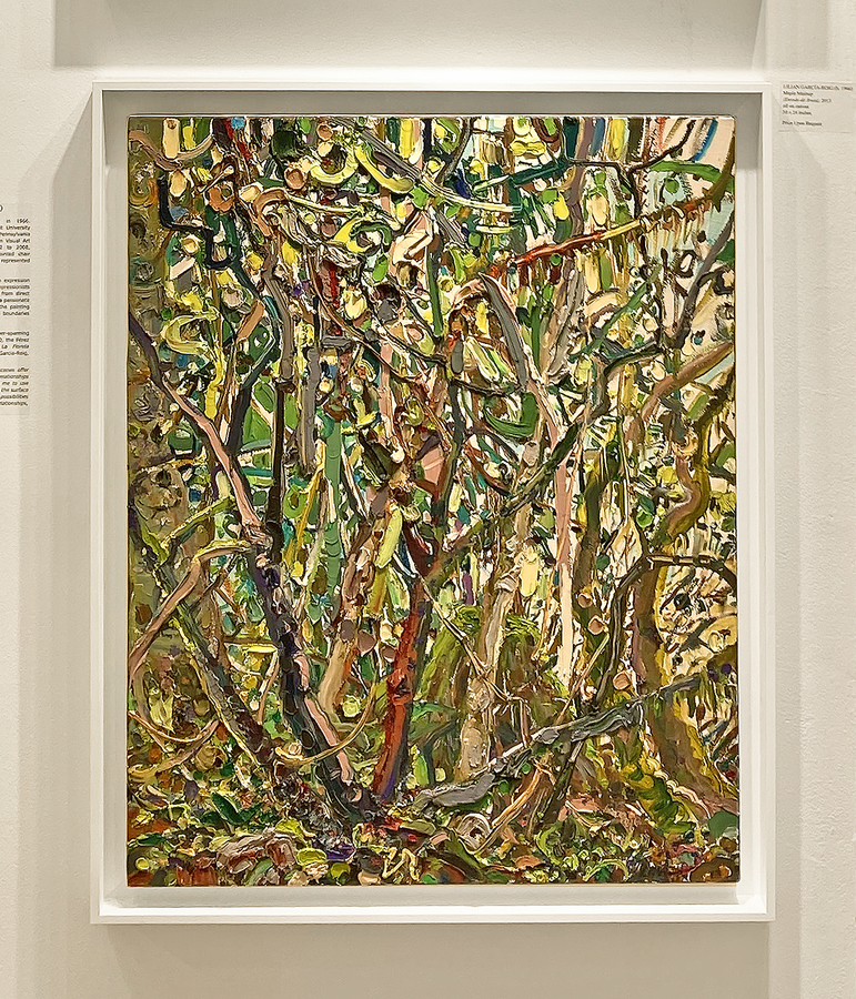 Lilian Garcia-Roig<br>
Maple Mash Up 1
(<i>Enredo de Arces 1</i>), 2013<br>
oil on canvas<br>
30 x 24 inches