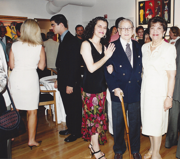 Nercys, Cundo and Hildelisa Ganem (Nercys' mother, lovingly remembered as Mima).