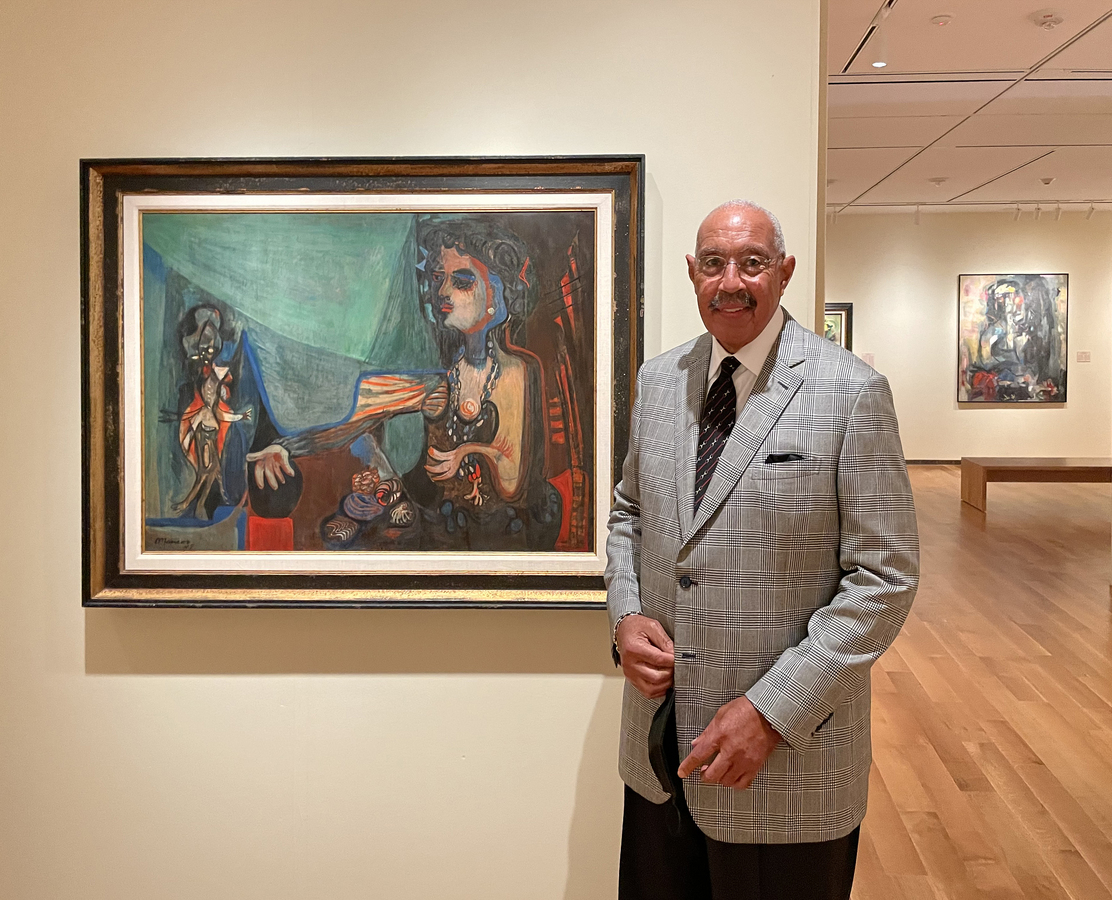 Eric G. Johnson by <i>Woman in Interior</i>, 1948.<br><br><br>