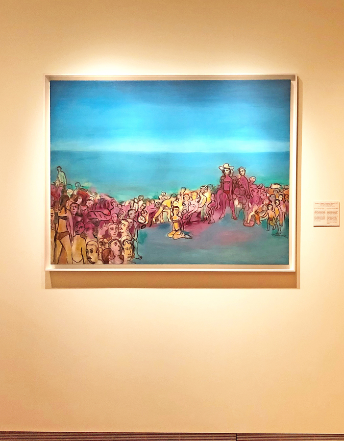 <i>Varadero (Masses)</i>, 1977, <br>
from a Private Collection. <br><br><br>
