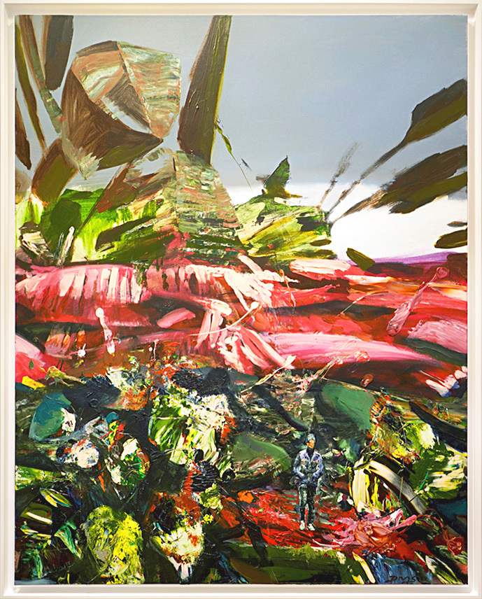 <br><br>DANUEL M�NDEZ (b. 1989)<br>

Rare Days<br>

(<i>D�as Raros</i>), 2020<br>

acrylic on canvas<br>

60 x 48 inches<br>
<br><br>
Illustrated in <i>IMPORTANT CUBAN ARTWORKS</i>, Volume Eighteen, page 131.<br>
<br>
<font color=red><b>AVAILABLE </font></b>
<br><br><br><br><br>
