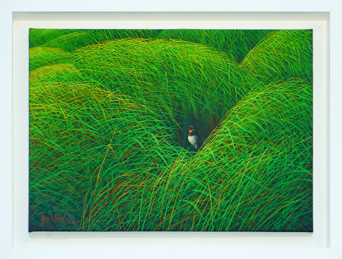 <br><br>MIGUEL FLORIDO (b.1980)<br>

I Will Wait For You <br>

(<i>Te Esperar</i>), 2014<br>

oil on canvas<br>

9  x 13  inches<br>
<br><br>
Illustrated in <i>IMPORTANT CUBAN ARTWORKS</i>, Volume Thirteen, page 139.<br>
<br>
<font color=red><b>AVAILABLE </font></b>
<br><br><br><br><br>
