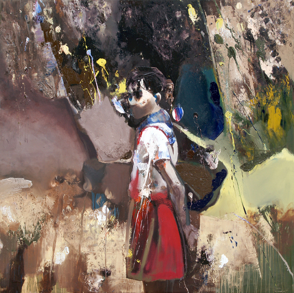 <b>Dayron Gonz�lez</b><br> 
Instante de Primavera<br>
<i>(An Instant of Spring)</i>, 2015<br>
oil on canvas<br>
53 3/4 x 55<br><br>

<i>Provenance:</i><br>
Acquired directly from the artist.
