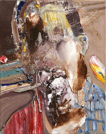 DAYRON GONZLEZ<br>
The Cult of Image</br>
<i>(Culto a la Imagen)</i>, 2016<br>
oil on canvas</br>
20 x 16 inches

<i>Provenance:</i>
Acquired directly from the artist. 