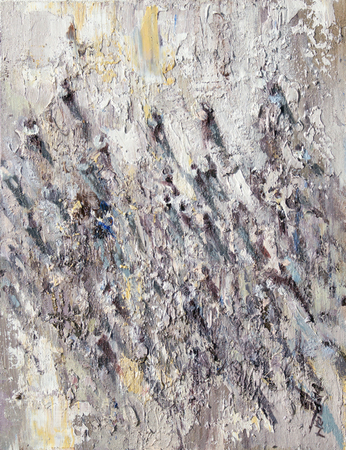 DAYRON GONZ�LEZ <br>
Northbound Stampede II<br>
(<I>Estampida Norte II</I>), 2015<br>
oil on canvas<br>
14 � x 11 �  inches<br><br>

Illustrated in IMPORTANT CUBAN ARTWORKS,<br> 
Volume Thirteen, page 151.
